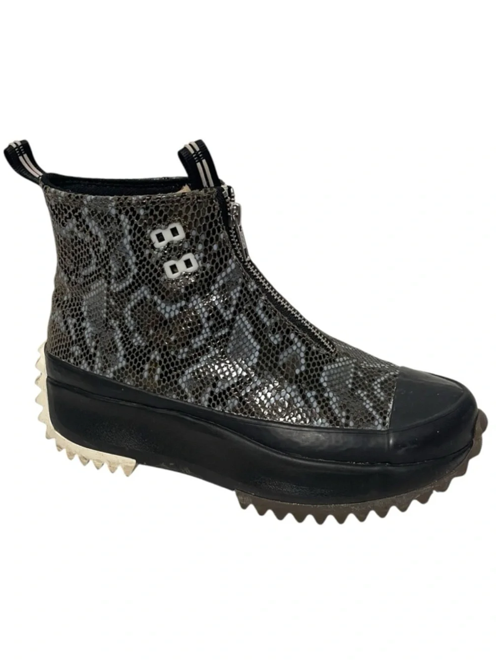 CONVERSE Run Star Hike Hi High Snakeskin Engine Smoke Sneakers 6 - Picture 9 of 9
